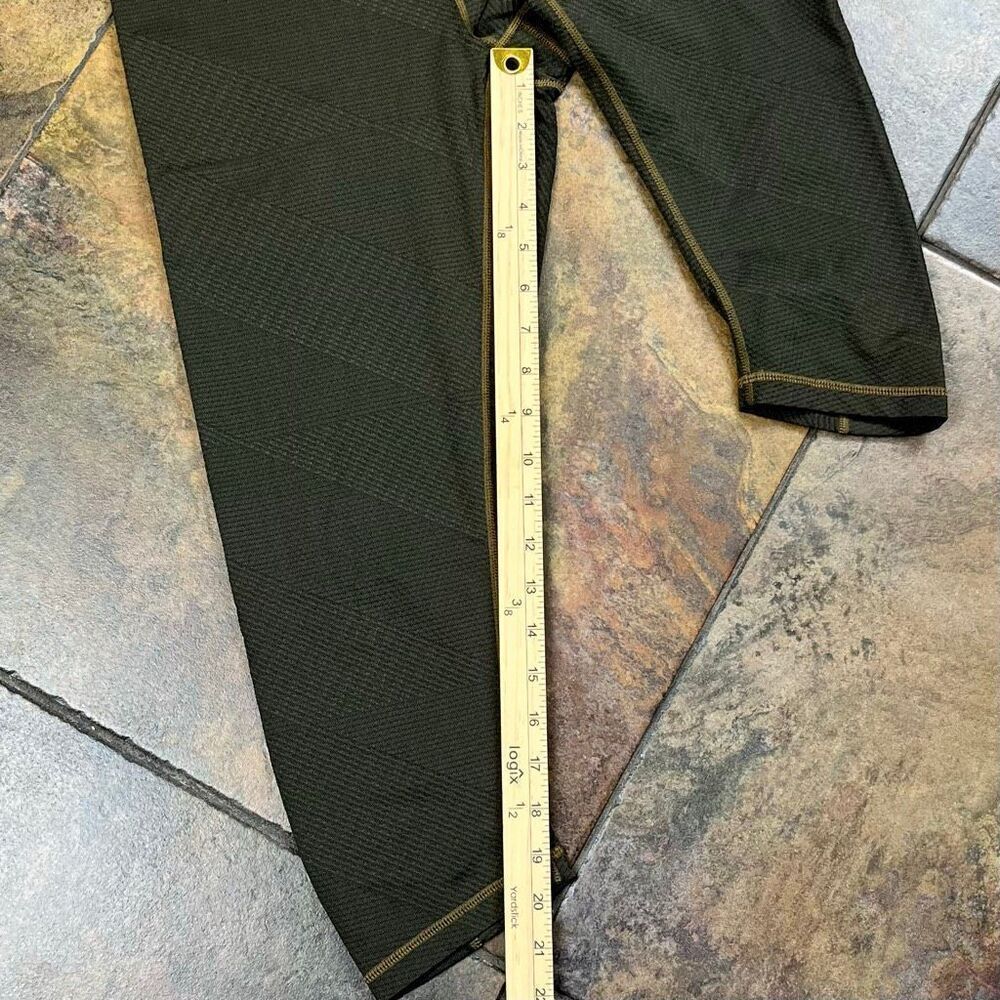prAna Misty Capri Mid Rise Equinox Hiking Athletic Yoga Leggings Large - Picture 3 of 7